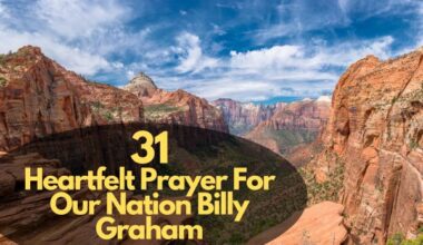 Prayer For Our Nation Billy Graham