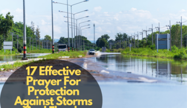 Prayer For Protection Against Storms And Floods