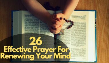 Prayer For Renewing Your Mind