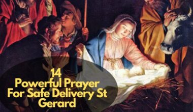 Prayer For Safe Delivery St Gerard