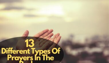 Different Types Of Prayers In The Psalms