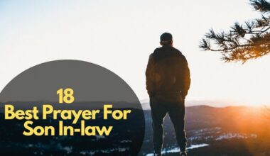 Prayer For Son In Law