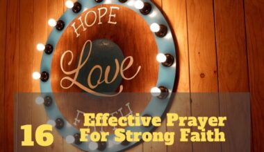 Prayer For Strong Faith