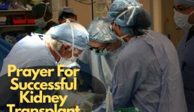 Prayer For Successful Kidney Transplant