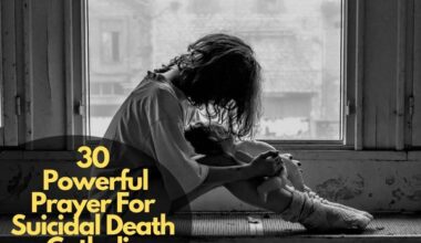 Prayer For Suicidal Death Catholic