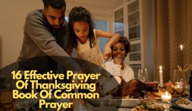 Prayer Of Thanksgiving Book Of Common Prayer