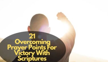 Prayer Points For Victory With Scriptures