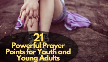 Prayer Points For Youth And Young Adults
