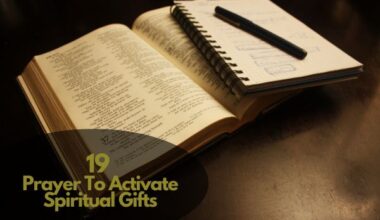 Prayer To Activate Spiritual Gifts