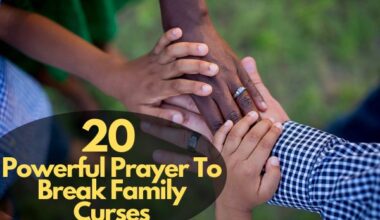 Prayer To Break Family Curses