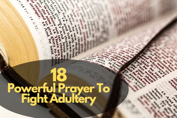 Prayer To Fight Adultery