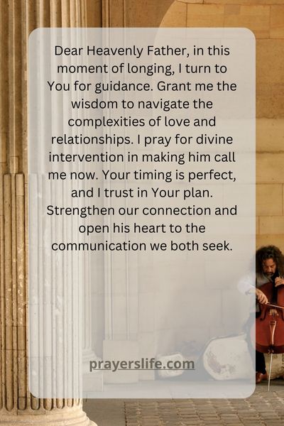 Prayer To Make Him Call Me Now 1