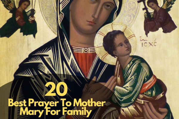 Prayer To Mother Mary For The Family