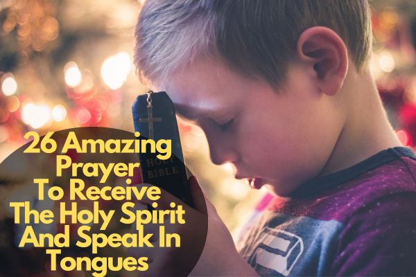 Prayers To Receive The Holy Spirit