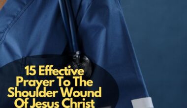 Prayer To The Shoulder Wound Of Jesus Christ