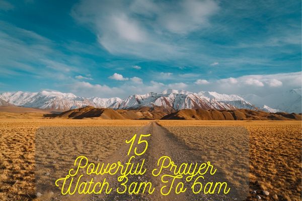Prayer Watch 3Am To 6Am