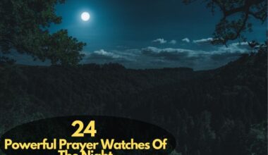 Prayer Watches Of The Night