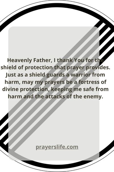 Prayer As A Shield Of Protection