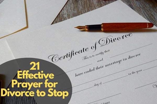 Prayers To End Divorce