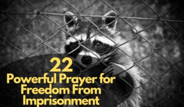 Prayer For Freedom From Imprisonment