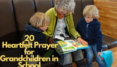 Prayer For Grandchildren In School