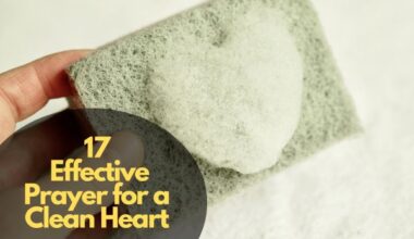 Prayer For A Clean Heart