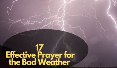 Prayer For Bad Weather