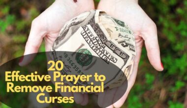 Prayer To Remove Financial Curses