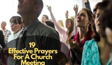 Prayers For A Church Meeting
