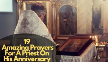 Prayers For A Priest On His Anniversary