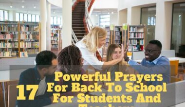 Prayers For Back To School For Students And Teachers