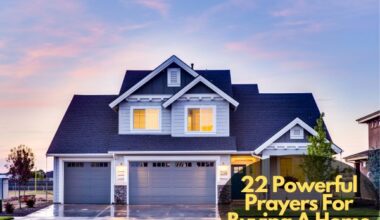 Prayers For Buying A Home