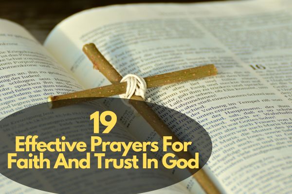 Prayers For Faith And Trust In God