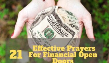 Prayers For Financial Open Doors