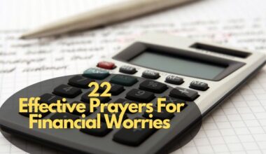 Prayers For Financial Worries