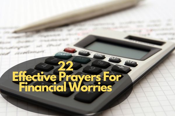Prayers For Financial Worries