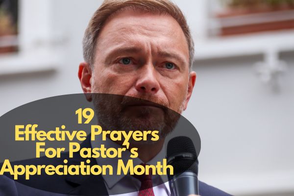 Prayers For Pastor'S Appreciation Month
