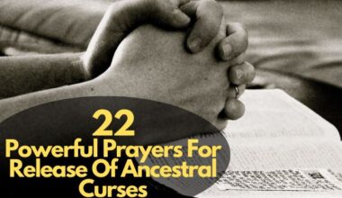 Prayers For Release Of Ancestral Curses
