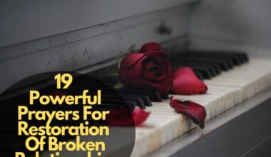 Prayers For Restoration Of Broken Relationship