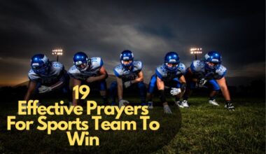 Prayers For Sports Team To Win