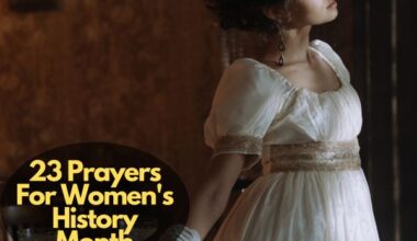 Prayers For Women'S History Month