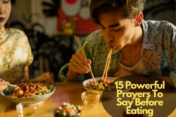 Prayers To Say Before Eating
