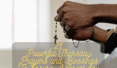 Thursday Prayers And Blessings To Ensure A Great Day