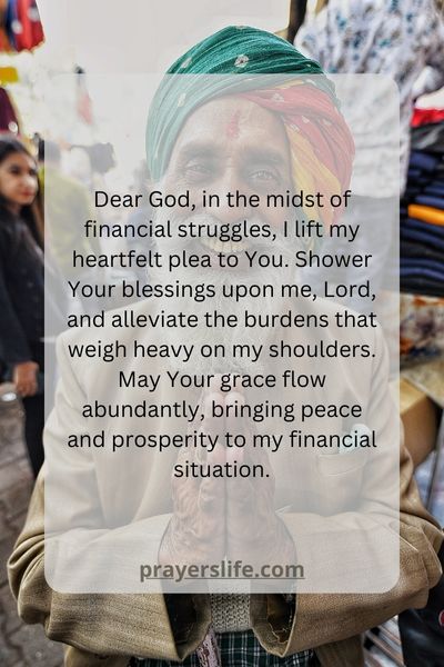 Prayers For Blessings In Financial Struggles