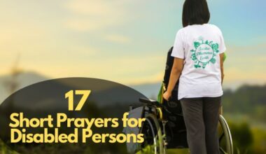 Short Prayers For Disabled Persons