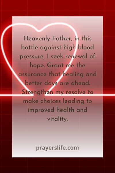 Prayers For Those Battling High Blood Pressure