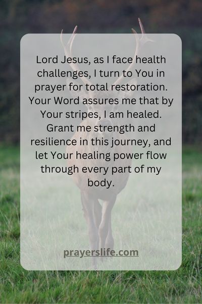 Prayers For Total Restoration Of Health