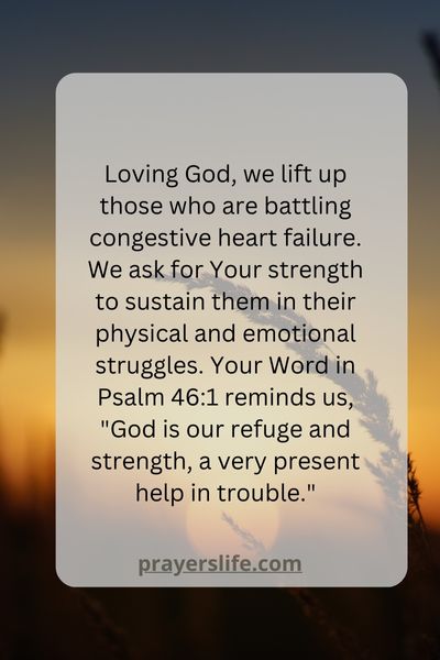 Prayers Of Strength And Comfort For Chf Patients
