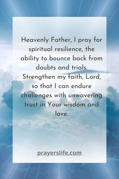 Prayers To Strengthen Faith