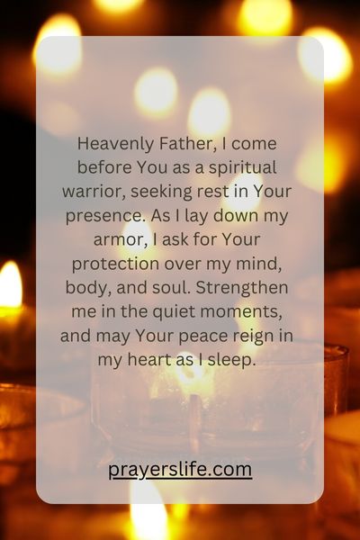 Praying Through Spiritual Warfare For A Good Nights Sleep